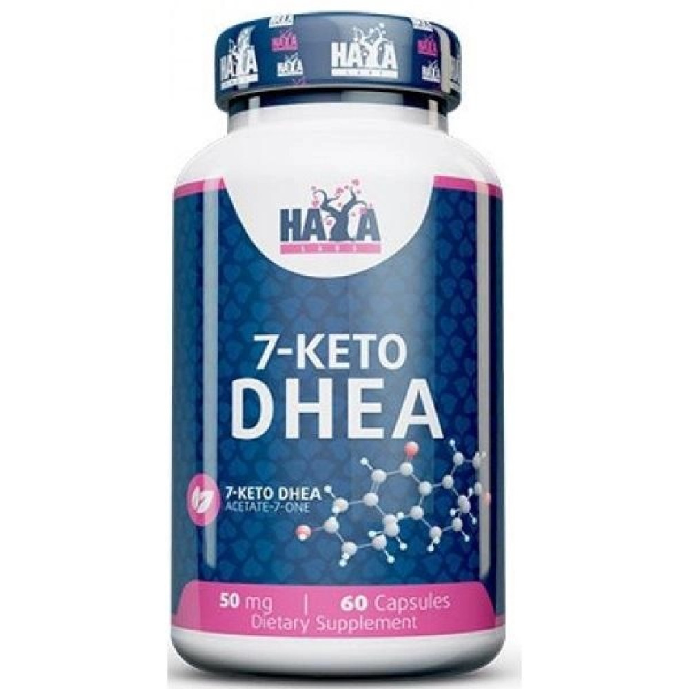Haya Labs 7-Keto DHEA 50 mg 60 капсул