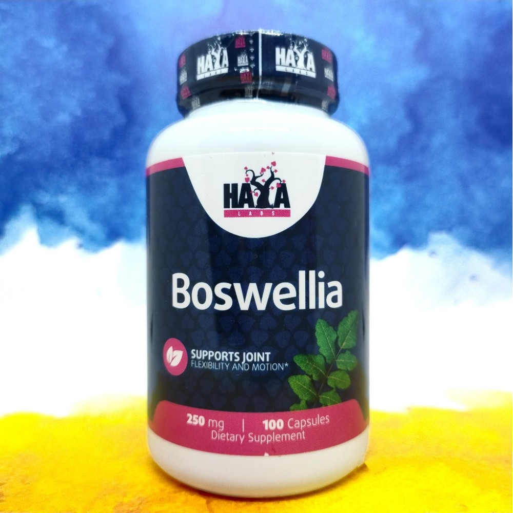 Haya Labs Boswellia 250 mg 100 капсул