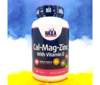 Haya Labs Calcium Magnesium Zinc with Vitamin D