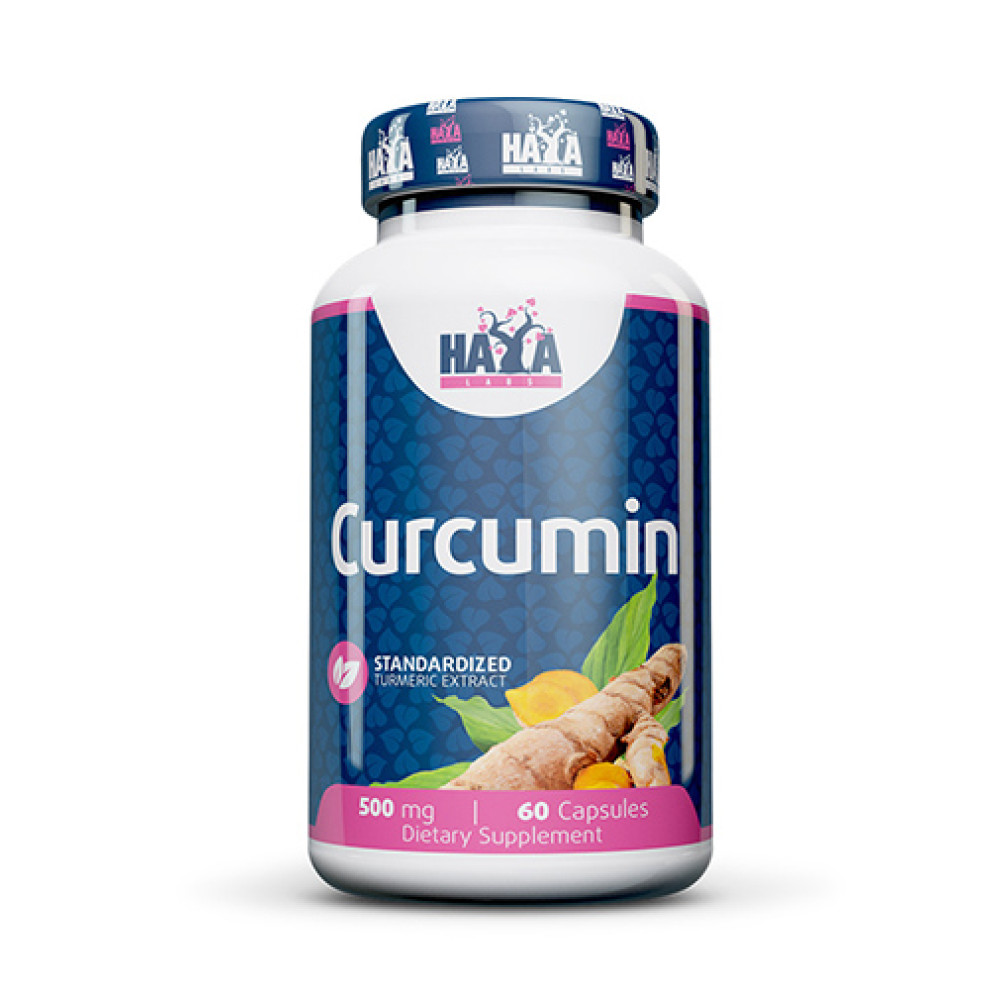 Haya Labs Curcumin 500 mg 60 капсул