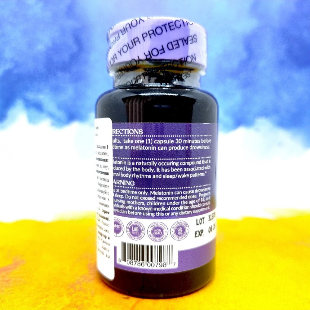 Earths Creation Melatonin 10 mg 60 капсул