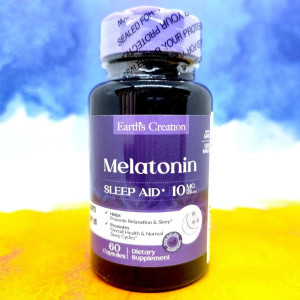 Earths Creation Melatonin 10 mg 60 капсул