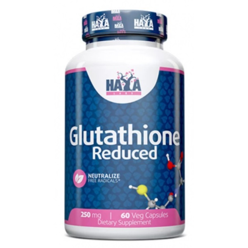 Haya Labs Glutathione 250 мг 60 капсул