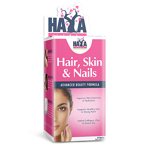 Фото Haya Labs Hair Skin and Nails 60 капсул