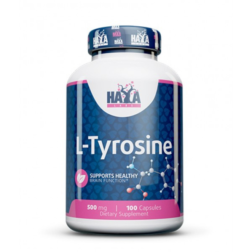 Haya Labs L-Tyrosine 500mg 100 капсул