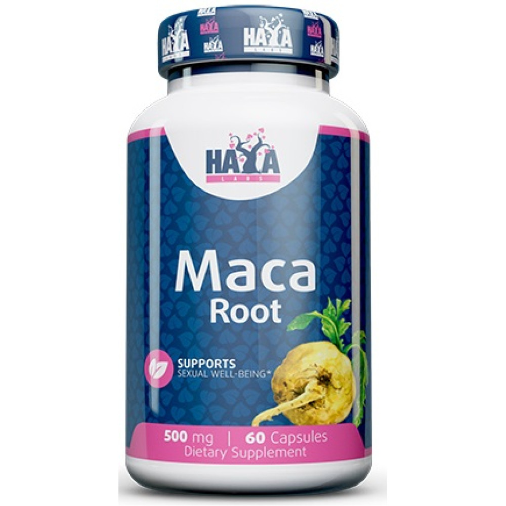 Haya Labs Maca 500 мг 60 капсул