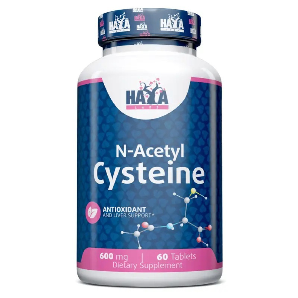 Haya Labs N-Acetyl L-Cysteine NAC 600 60 таблеток