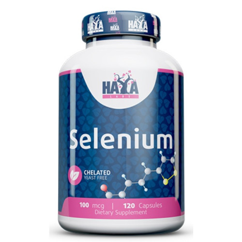 Фото Haya Labs Selenium 100 mcg 120 капсул