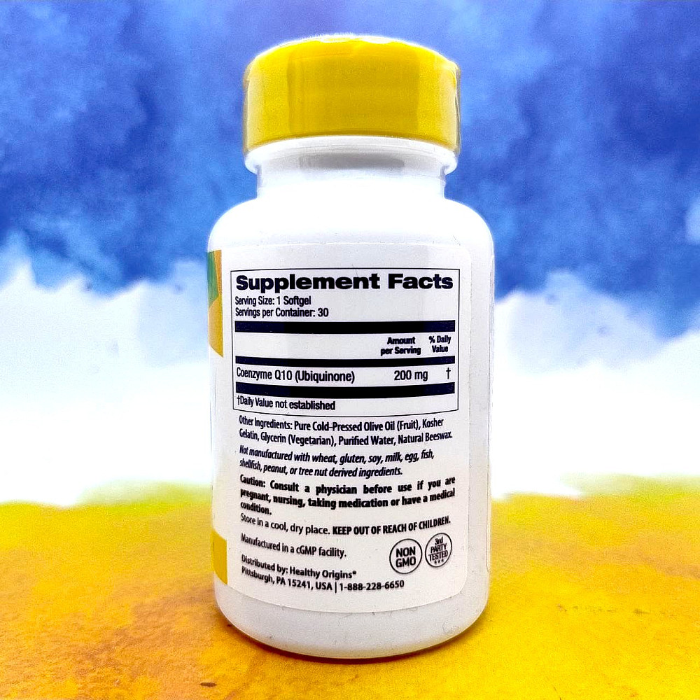 Healthy Origins CoQ10 200 mg