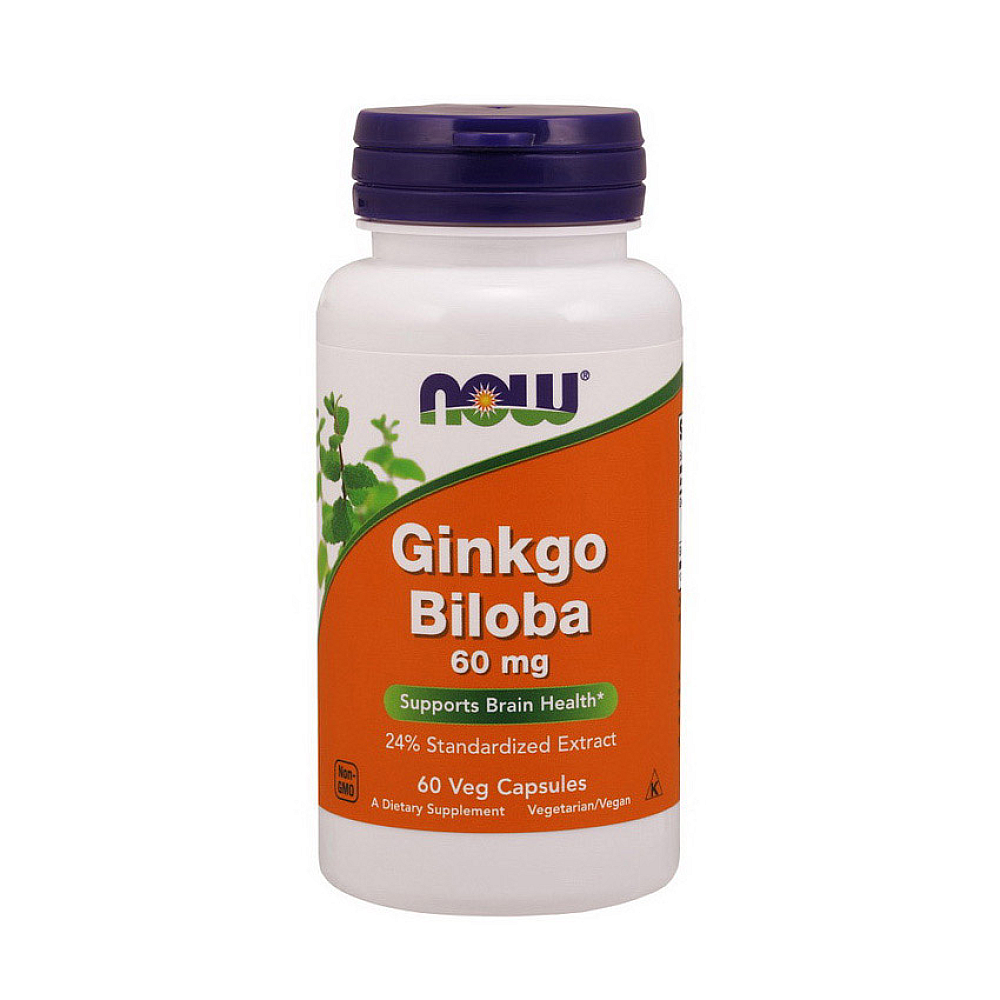NOW Ginkgo Biloba 60 mg