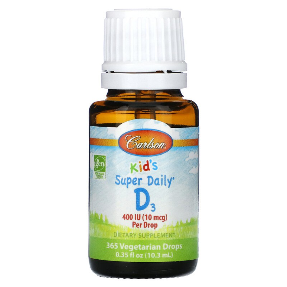 Carlson Labs	Baby's Super Daily D3 400 IU 10,3 мл