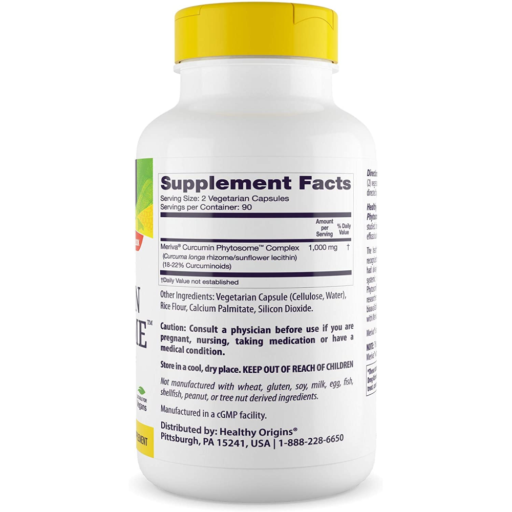 Healthy Origins Curcumin Phytosome 500 mg