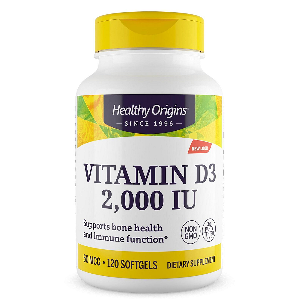 Healthy Origins Vitamin D3 2000 IU