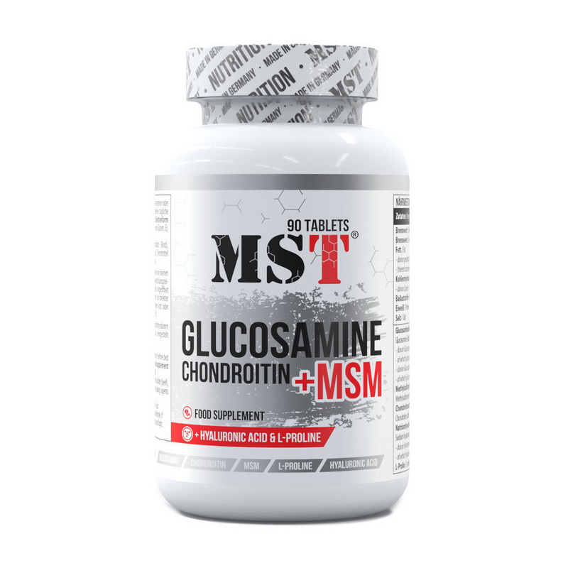 MST Glucosamine Chondroitin + MSM + hyaluronic acid