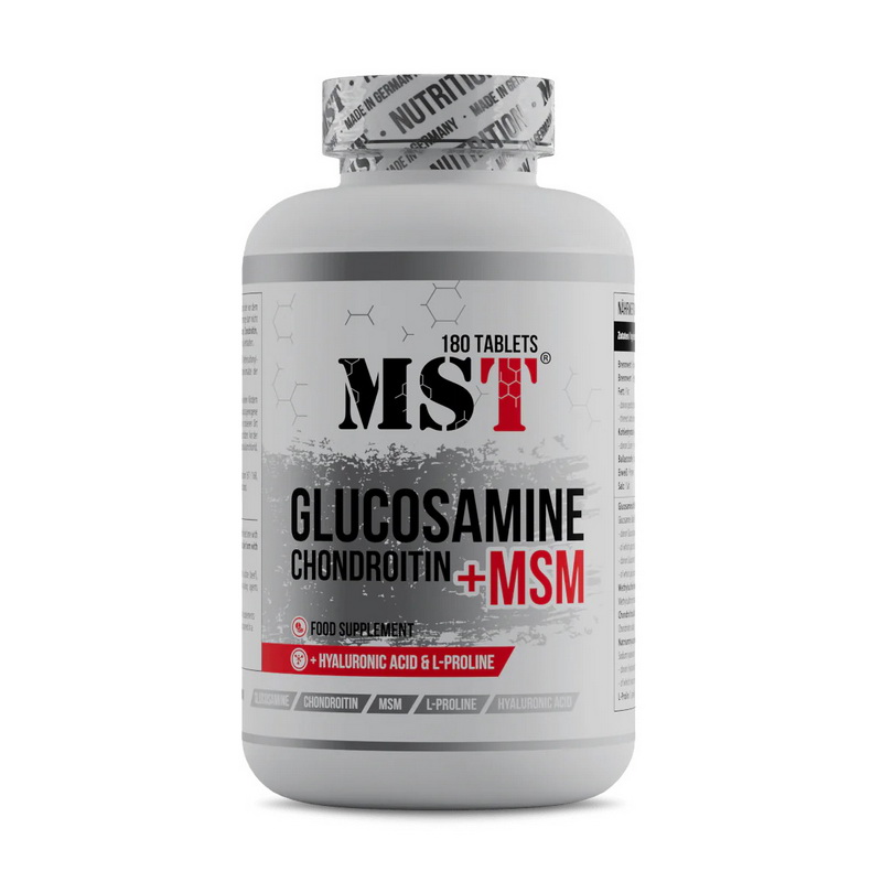 MST Glucosamine Chondroitin + MSM + hyaluronic acid