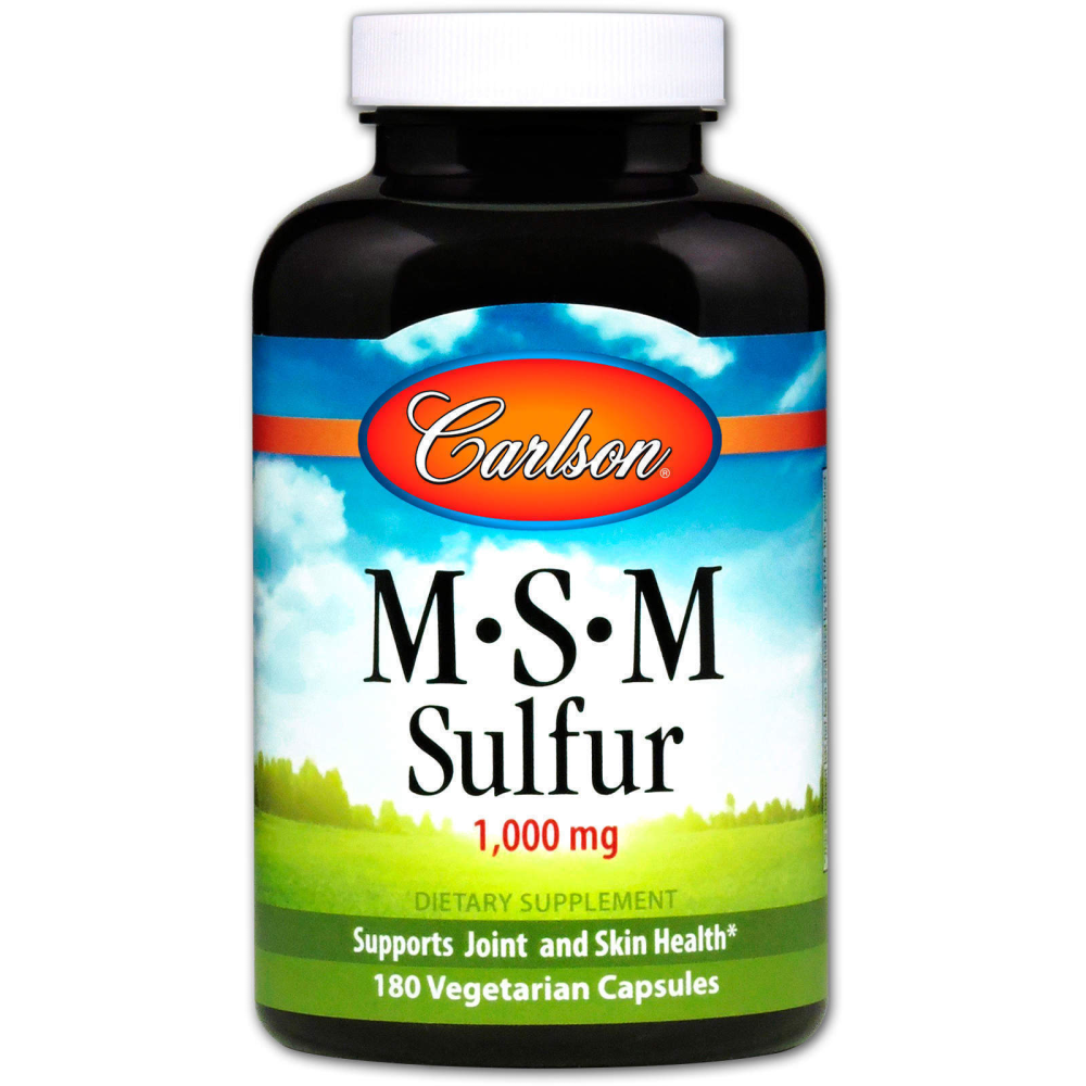 Carlson Labs MSM Sulfur 1000 mg