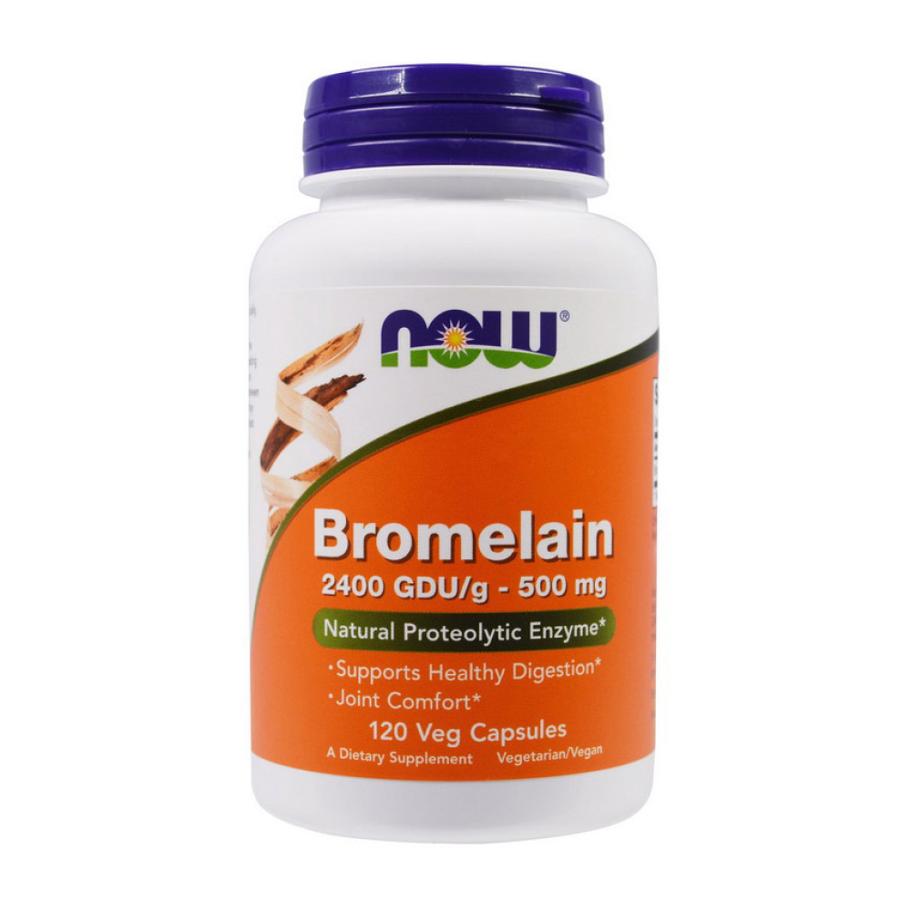 NOW Bromelain 500 mg 60 капсул