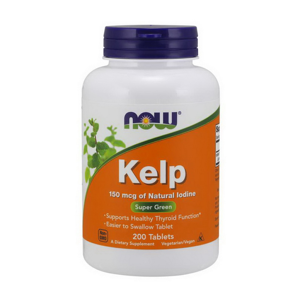 NOW Kelp 150 mcg 200 таблеток