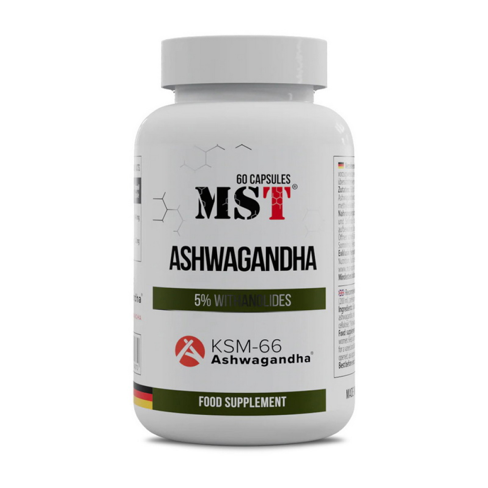 MST Ashwagandha Root Powder 100 капсул