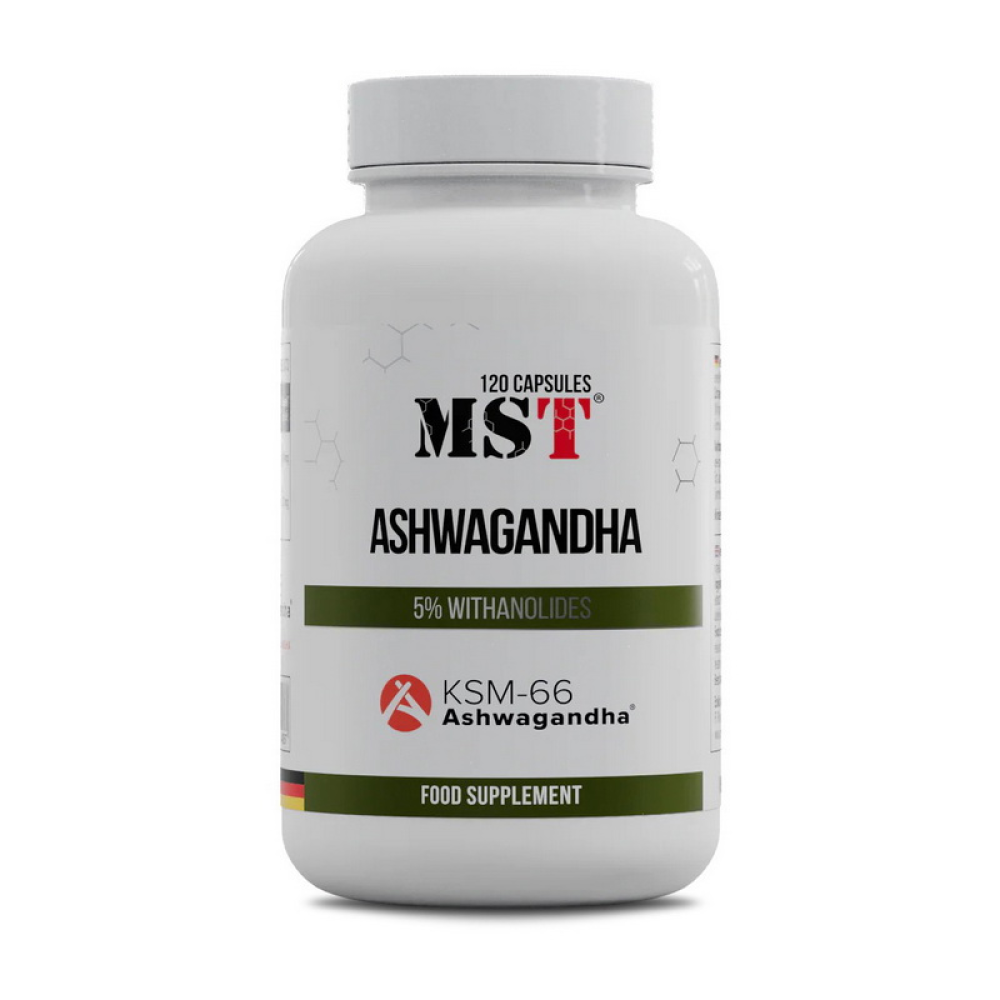 MST Ashwagandha Root Powder 100 капсул