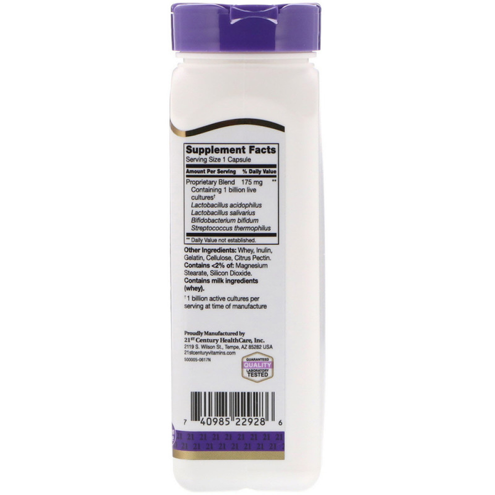 21st Century Acidophilus Probiotic Blend