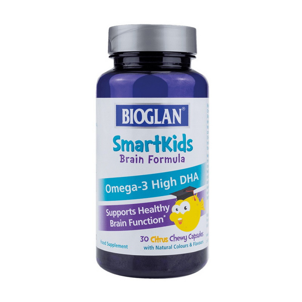 Bioglan Smartkids Omega-3 High DHA Brain Formula 30 таблеток