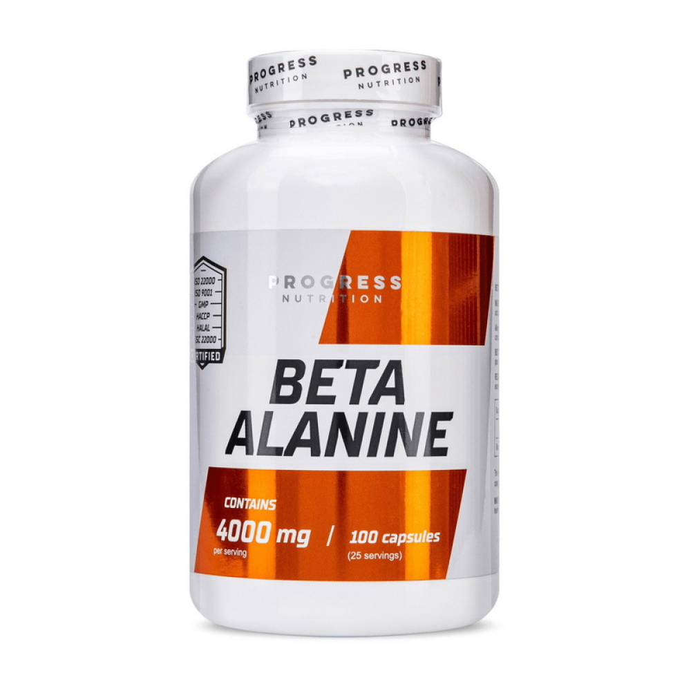 Progress Nutrition Beta Alanine 4000 mg 100 капсул