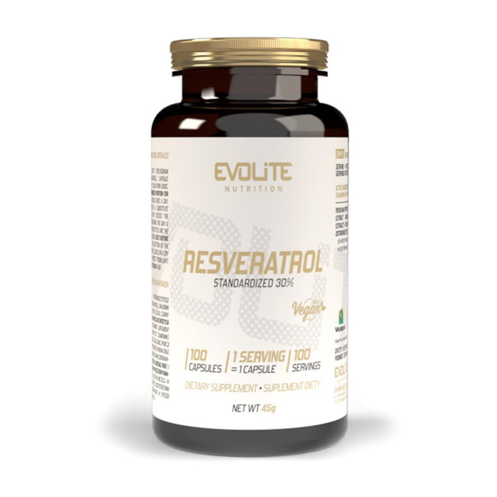 Evolite Nutrition Resveratrol 200 mg 100 капсул