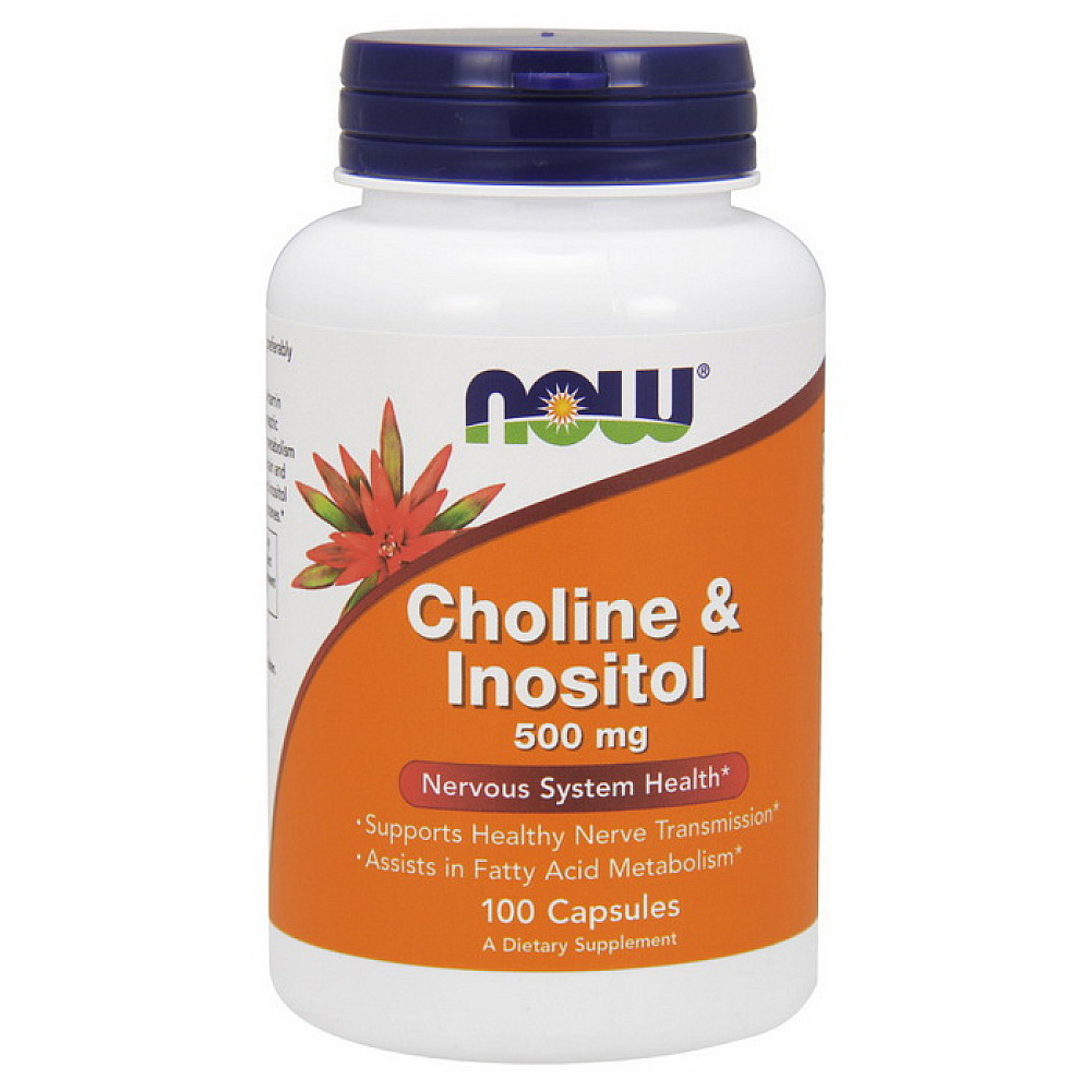 NOW Choline & Inositol 500 mg