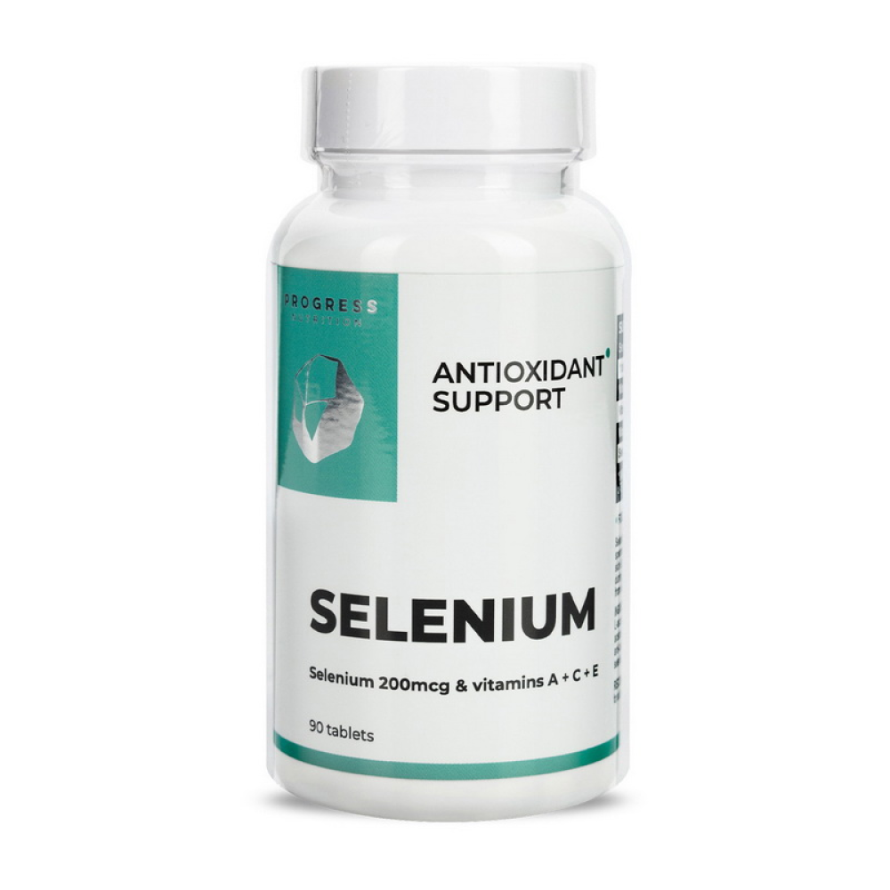 Progress Nutrition Selenium 200 mcg 90 таблеток