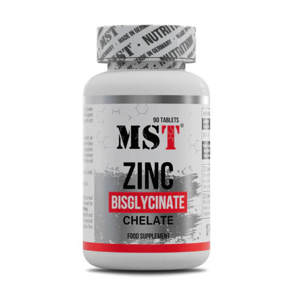 MST Zinc Bisglycinate Chelate 25 mg