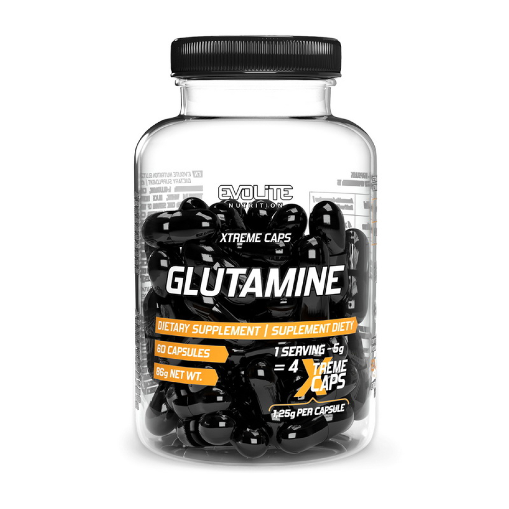 Evolite Nutrition Glutamine 1250 mg Extreme