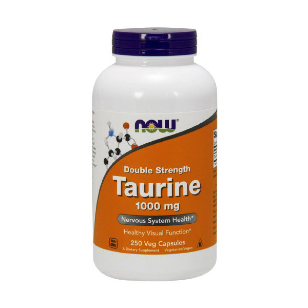 NOW Taurine 1000 mg Double Strenth