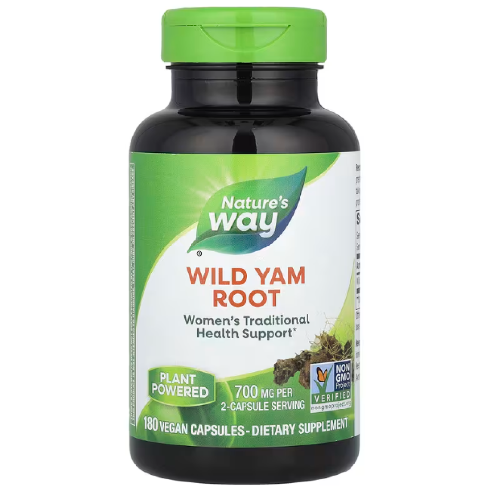 Nature's Way Wild Yam 180 капсул