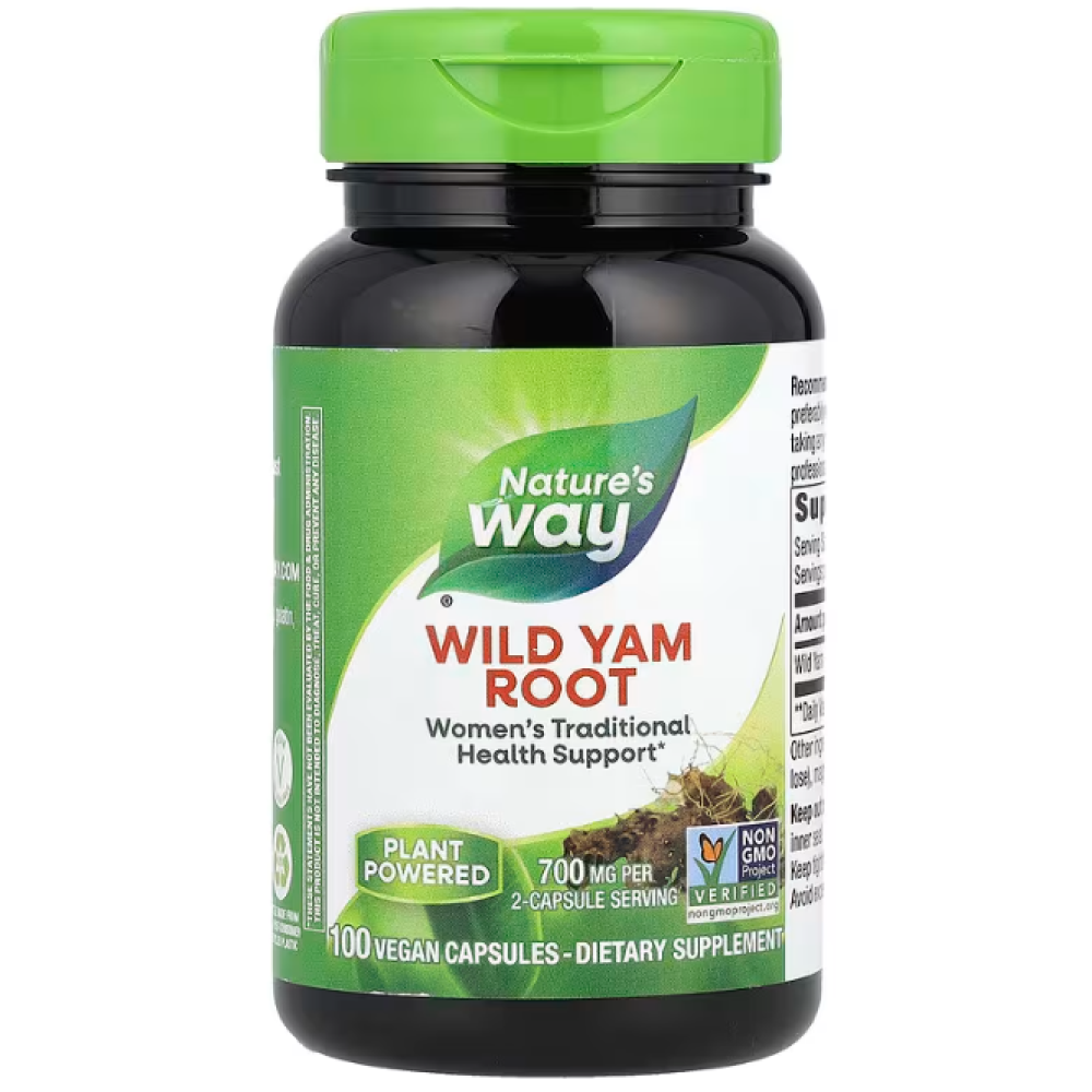 Nature's Way Wild Yam 180 капсул