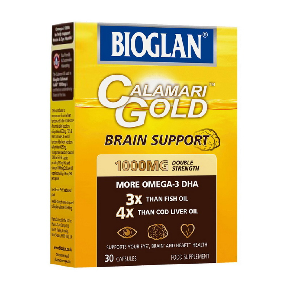 Bioglan Calamari Gold Brain Support 1000 mg
