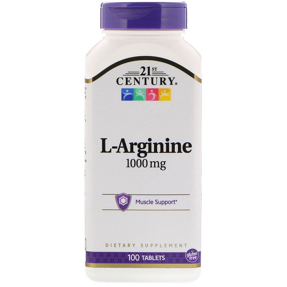 21st Century L-Arginine Maximum Strength 1000 mg