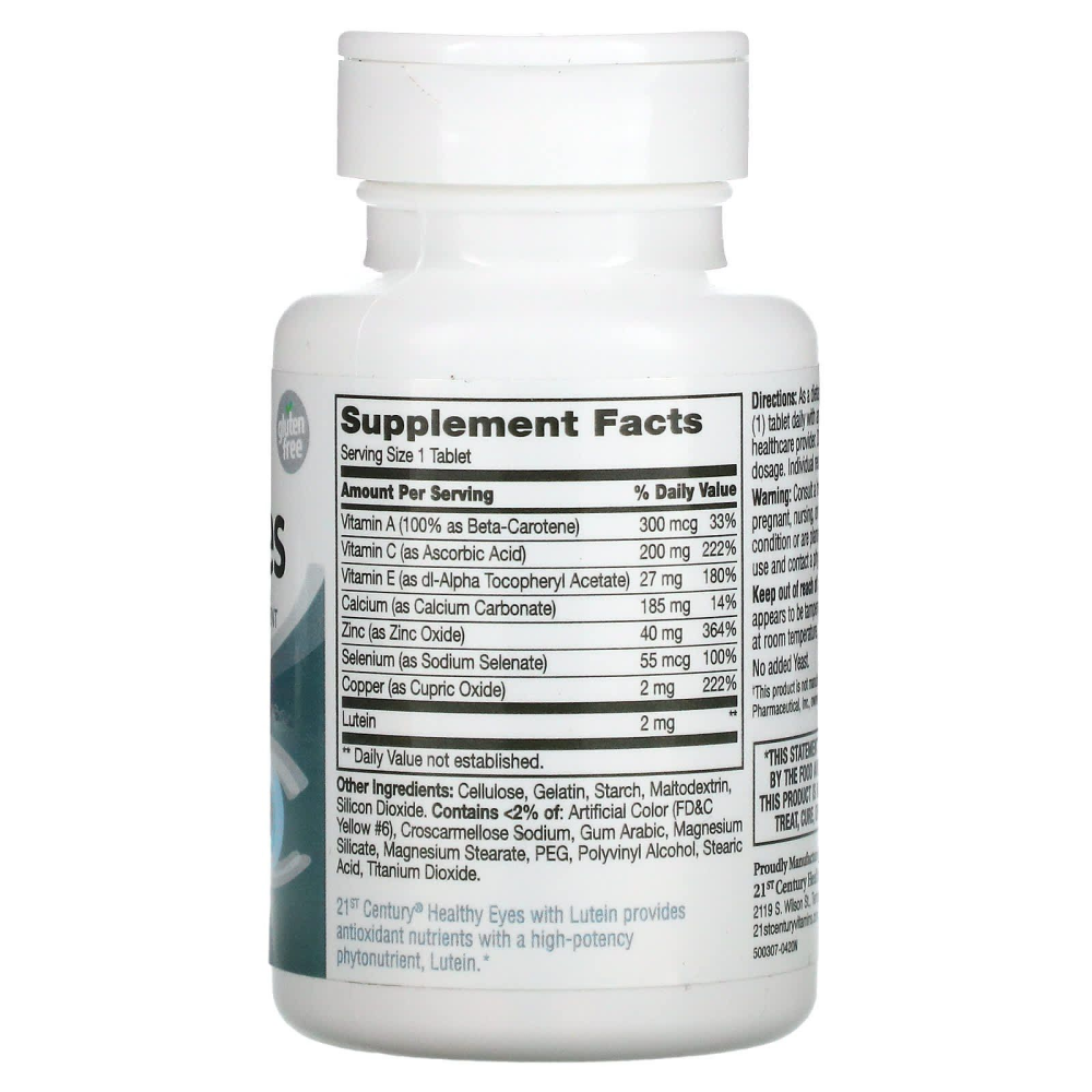 21st Century Healthy Eyes Lutein & Antioxidants