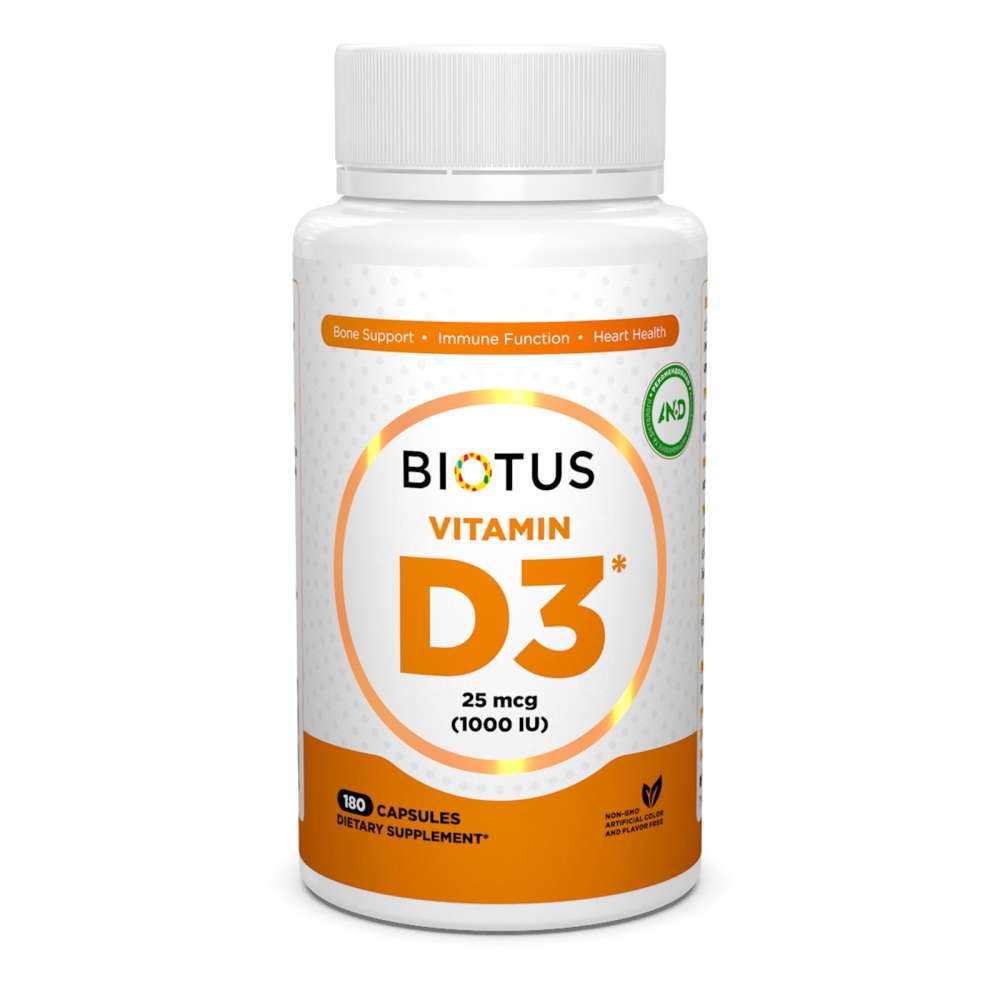 Biotus Vitamin D3 1000 IU
