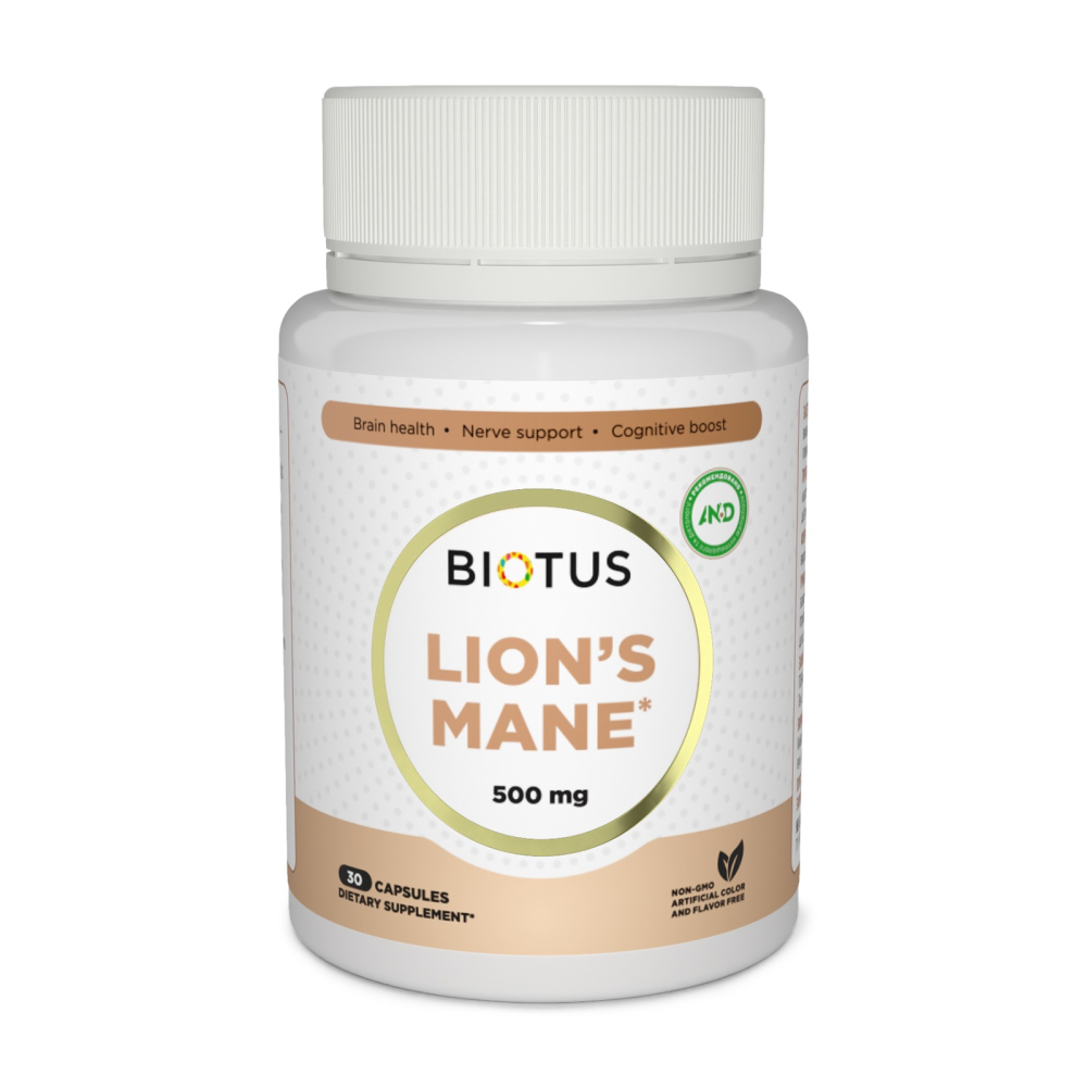 Biotus Lion's Mane 500 мг