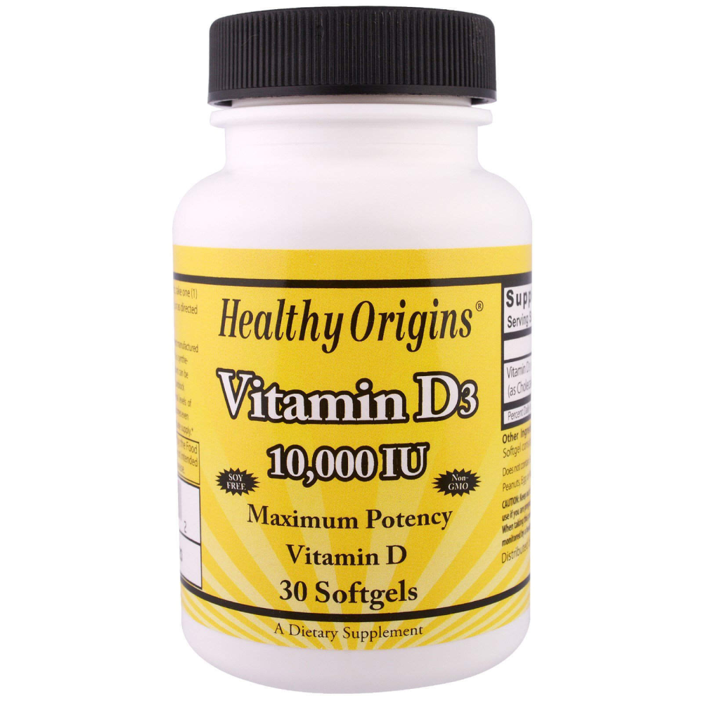 Healthy Origins Vitamin D3 10000 IU