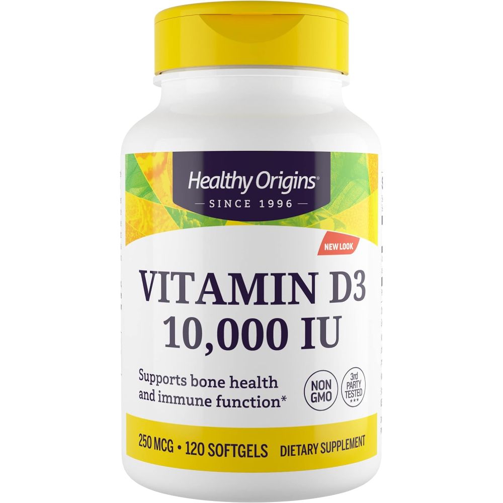 Healthy Origins Vitamin D3 10000 IU