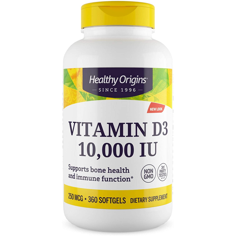 Healthy Origins Vitamin D3 10000 IU