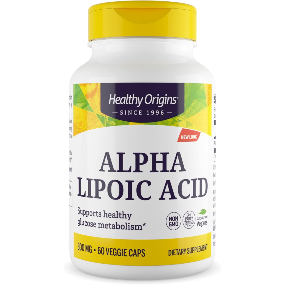 Healthy Origins Alpha Lipoic Acid 300 mg