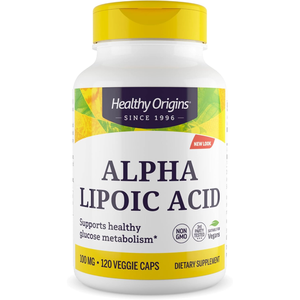 Healthy Origins Alpha Lipoic Acid 100 mg