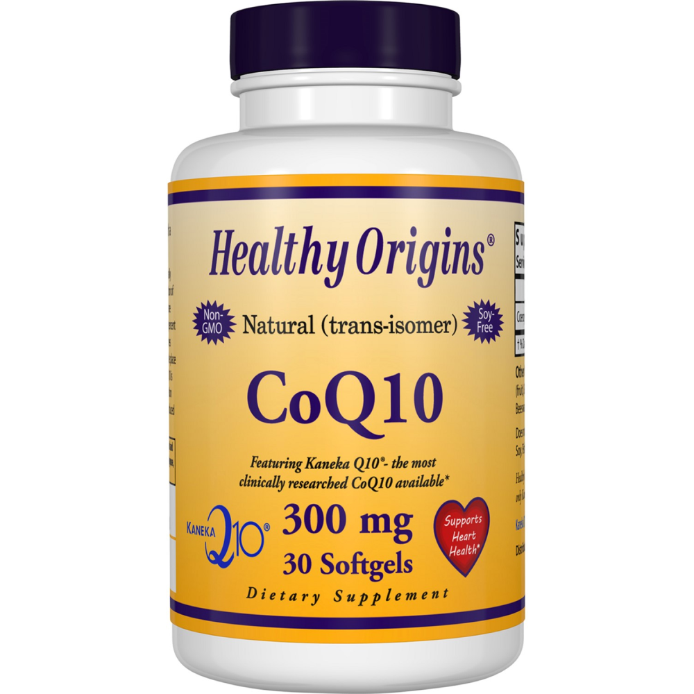 Healthy Origins CoQ10 (Kaneka Q10) 300 mg