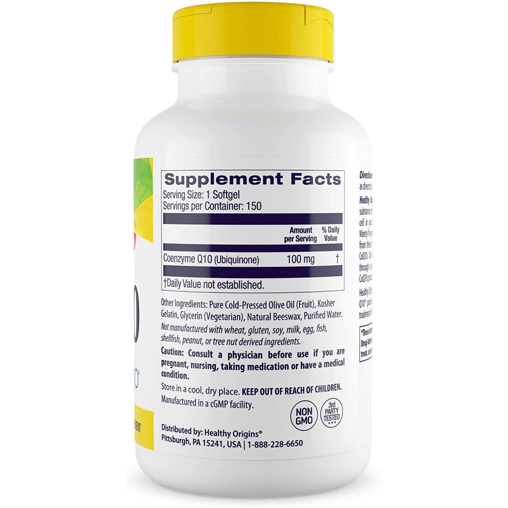 Healthy Origins Healthy Origins CoQ10 (Kaneka Q10) 100 mg
