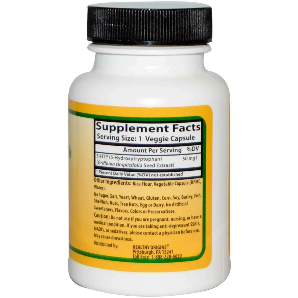 Healthy Origins 5-HTP 50 mg