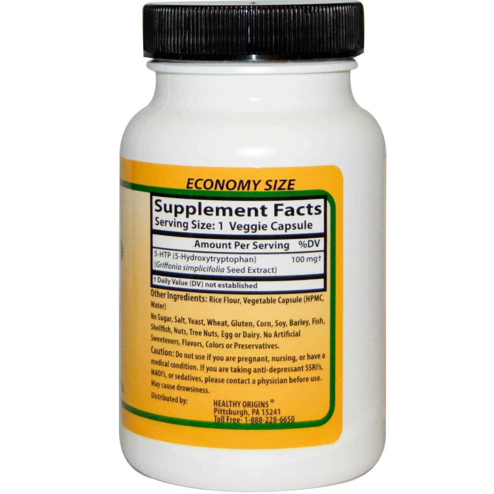 Healthy Origins 5-HTP 100 mg