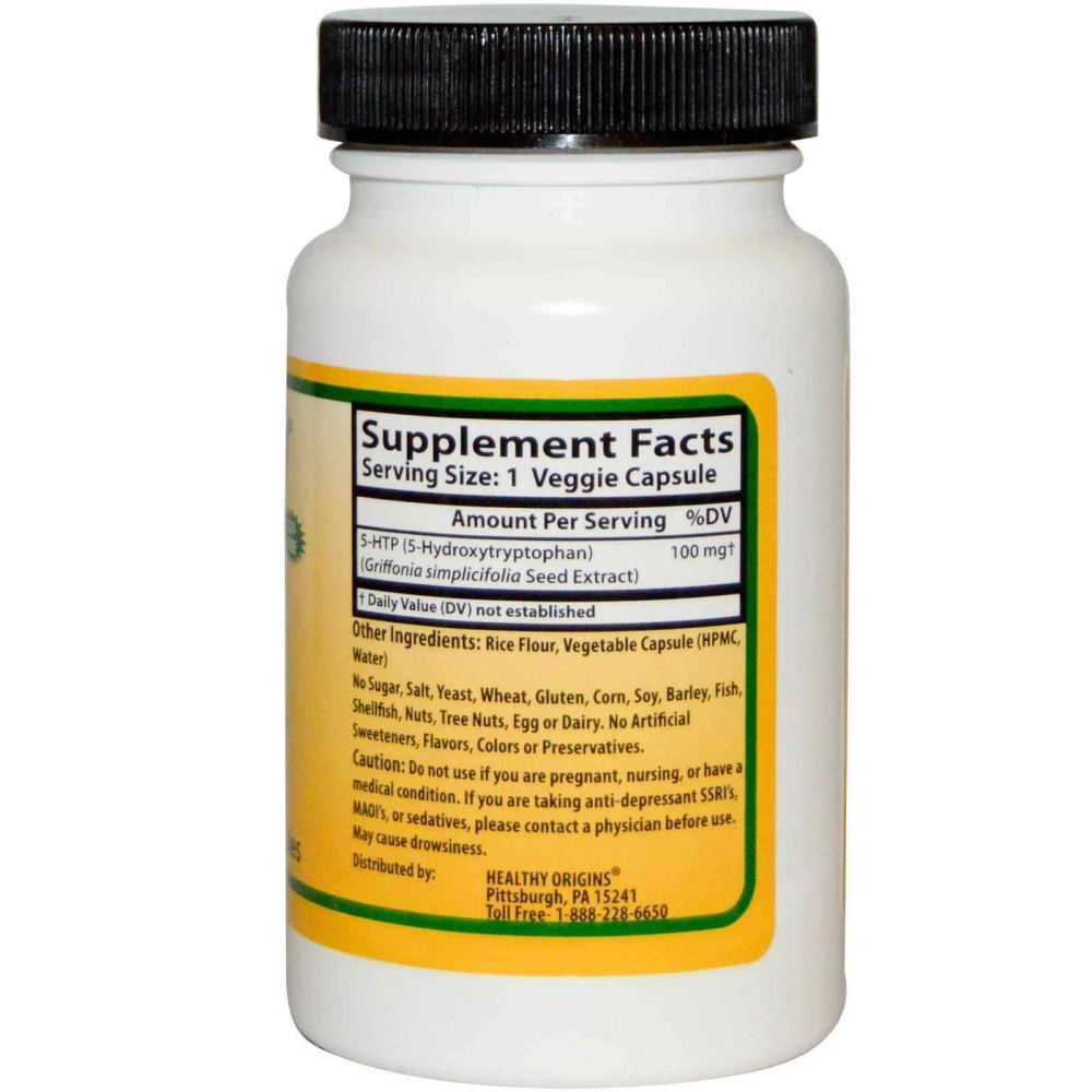 Healthy Origins 5-HTP 100 mg